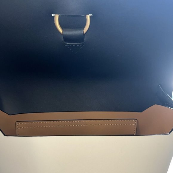 Zac Posen Belay Leather Crossbody, Multi-Black ,NWT - Picture 8 of 10